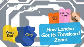 How The Tube Map Got Its Travelcard Zones [upl. by Whiffen323]