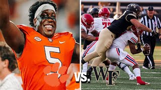 Clemson vs Wake Forest  2014 ACC Football Highlights [upl. by Lipp]