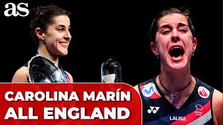 CAROLINA MARÍN gana el ALL ENGLAND por segunda vez  BÁDMINTON [upl. by Ronni365]