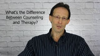 Whats the Difference Between Counseling and Therapy [upl. by Aileahcim413]