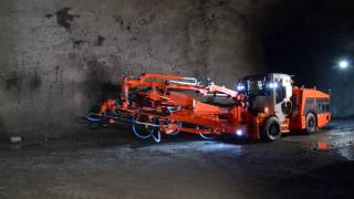 Sandvik DS411 Rock Support Drill  Sandvik Mining and Rock Technology [upl. by Allistir]