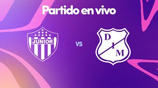 Junior vs Medellín 🔴 EN VIVO  Liga BetPlay 20232  Final  Ida [upl. by Hgielrak734]