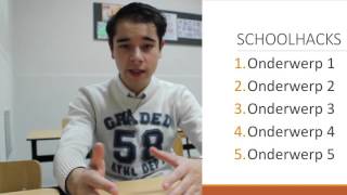 Schoolhacks zo maak je een presentatie [upl. by Ecirtal708]