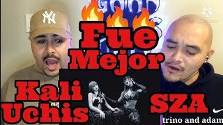 Kali Uchis  Fue Mejor ft SZA  • REACTION [upl. by Orimisac246]