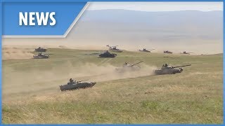 Vostok 2018 best of Russian tanks [upl. by Ailedo796]