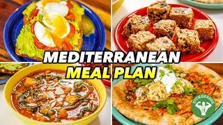 Mediterranean Meal Plan 4 Easy Recipes [upl. by Nekcerb]