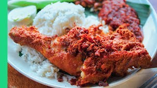 Mouth Watering Nasi Lemak in Kuala Lumpur Haters will say its not the best [upl. by Anairda]