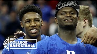 Zion Williamson RJ Barrett lead Duke to ACC championship over FSU  College Basketball Highlights [upl. by Micaela]