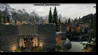 Radun Castle  Skyrim Special Edition House Mod for PC [upl. by Aruasi]