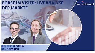 Börse im Visier Liveanalyse der Märkte mit Rene Berteit [upl. by Begga]