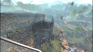 Floodwiping Carno Cave amp Wiping WDF Pack Tower  WLDD  Ark Ascended Official PvP 13 [upl. by Telrats]