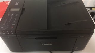 How To Change Ink Cartridges On A Canon Pixema MX492 [upl. by Weisbart415]