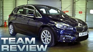 BMW 2 Active Tourer 218d Luxury Team Review  Fifth Gear [upl. by Hortensia]