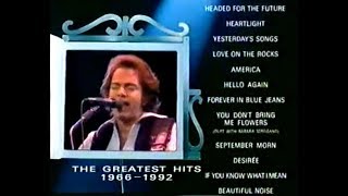 Neil Diamond  1992 TV Commercial for Greatest Hits 19661992 album [upl. by Falkner]