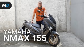 2019 Yamaha NMAX 155 Review  Beyond the Ride [upl. by Lynnette]