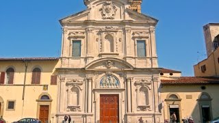 Ognissanti Church Florence Tuscany Italy Europe [upl. by Aisereht]