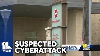 Hospital hit by suspected cybersecurity attack [upl. by Rog]