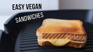 MUST TRY Vegan Sandwich Ideas easy amp healthy [upl. by Howenstein]