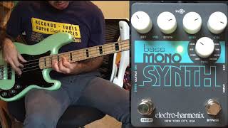 ElectroHarmonix Bass Mono Synth Demo 2 Minute Demo [upl. by Collette]