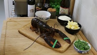 Homard grillé au beurre blanc à lestragon [upl. by Irakuy693]