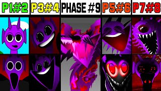 All Phases in Incredibox Sprunki Phase 2 VS Phase 3 VS Phase 4 VS Phase 5 VS Phase 6 VS Phase 710 [upl. by Eniad]