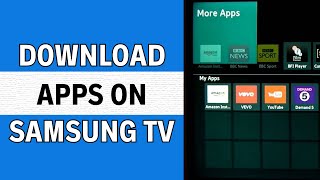 How To Download Apps On Older Samsung Smart TV 2024 Add Apps To An Older Smart TV [upl. by Adnoek]