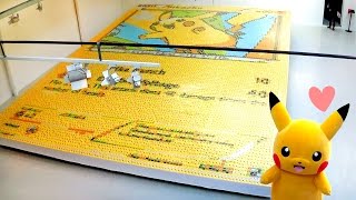 LA PLUS GRANDE CARTE PIKACHU DU MONDE  RECORD DE 12987 CARTES POKÉMON ♡ [upl. by Leiahtan690]