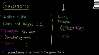 Leaving Cert Maths  Geometry 1  Intro [upl. by Hinman228]