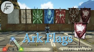 ARK Survival Evolved  How to spawn all Boss Flags [upl. by Elhsa151]