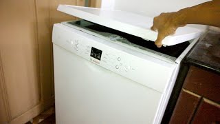 Removing Top of BOSCH Dishwasher [upl. by Assille]