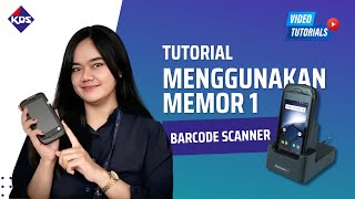 KDSLABEL  Tutorial Menggunakan Barcode Scanner Datalogic Memor 1 [upl. by Leirum]