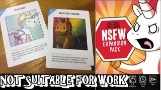 Unstable Unicorns NSFW Expansion Pack Game Play  Part 1 [upl. by Adanama]