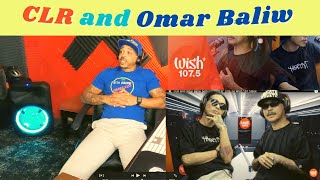 CLR and Omar Baliw perform quotKampB IIIquot LIVE on Wish 1075 Bus  Reaction [upl. by Nylyahs]