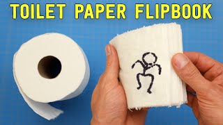 Toilet Paper FLIPBOOK Challenge [upl. by Notgnihsaw681]