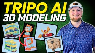 This 3D AI Tool is Completely INSANE Tripoai Tutorial amp Review [upl. by Gnilyarg]