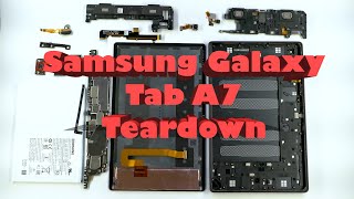 Samsung Galaxy Tab A7 104 2020 Full Disassembly Teardown Guide [upl. by Parris]