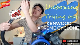 KENWOOD XTREME CYCLONE BAGLESS VACUUM CLEANER  UNBOXING amp REVIEW [upl. by Macguiness206]