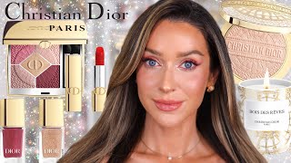 NEW DIOR HOLIDAY MAKEUP COLLECTION 2024 HAUL AND REVIEW [upl. by Tempest]