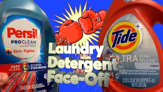 Laundry Detergent FaceOff  Consumer Reports [upl. by Nimocks]