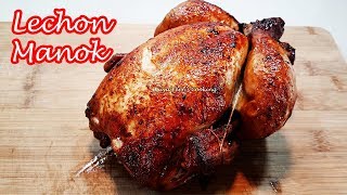 LECHON MANOK ALA BALIWAG LECHON MANOK AT LEIMPO RECIPE ROTISSERIE CHICKEN [upl. by Hnahym]