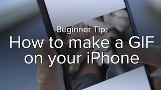 How to make a GIF on your iPhone [upl. by Nahtahoj]