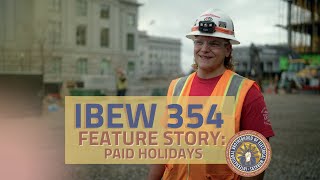 IBEW Local 354 Paid Holidays [upl. by Orutra]