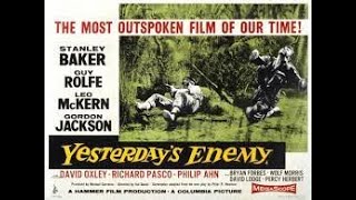 Yesterdays Enemy  British WW2 Drama  A 1959 Full Movie  w Stanley Baker  Guy Rolfe  Leo McKern [upl. by Idona]