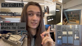 IBM Mainframes DEC PDP8 Boxes and 14 1970s Hard Drives  ChrisBits Ep1 [upl. by Seraphine]