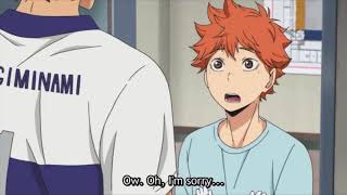 Hinatas pee song Haikyuu SUB VS DUB [upl. by Lajet]