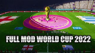 PES 2021 World Cup QATAR 2022 Full Patch [upl. by Latsyek]