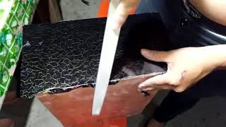 How to remove excess Formica fast and easy  Formica Laminated sheet [upl. by Achorn]