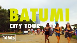 Boulevard Walking Tour  Batumi Georgia 🇬🇪 1080p  ☀️ Summer 2022  A Walk in Batumi [upl. by Naitsirc]