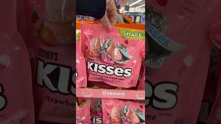 🍓Strawberry ice cream cone Hershey kisses New at Walmart chocolate candy 🍓 [upl. by Ocker]