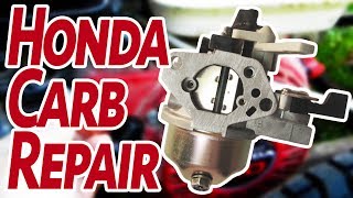 How to Rebuild a Honda GX200GX390 Carburetor [upl. by Eloise280]